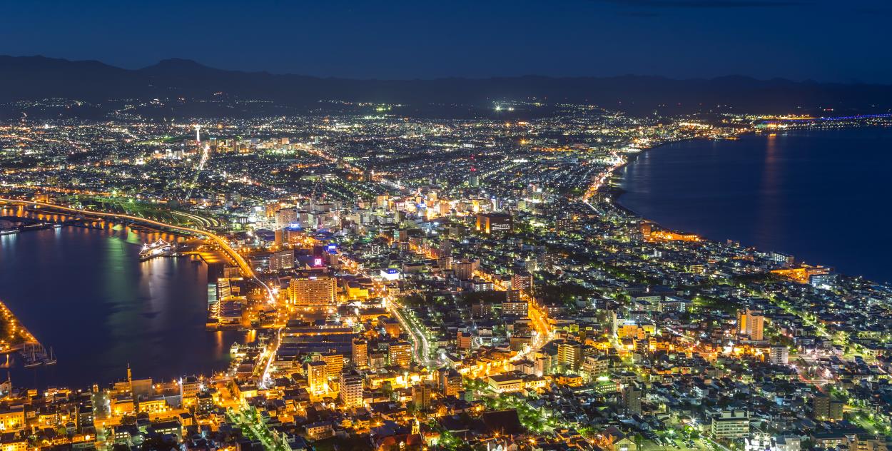 北海道楓紅全覽８天 函館夜景 洞爺花火隈研吾設計飯店 星野 然別湖底鐵道