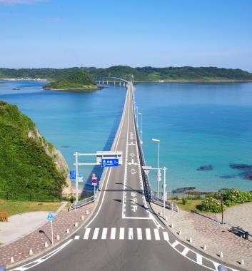 角島大橋展望台絕美海景