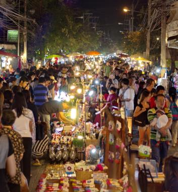 清邁夜市 Night Bazaar