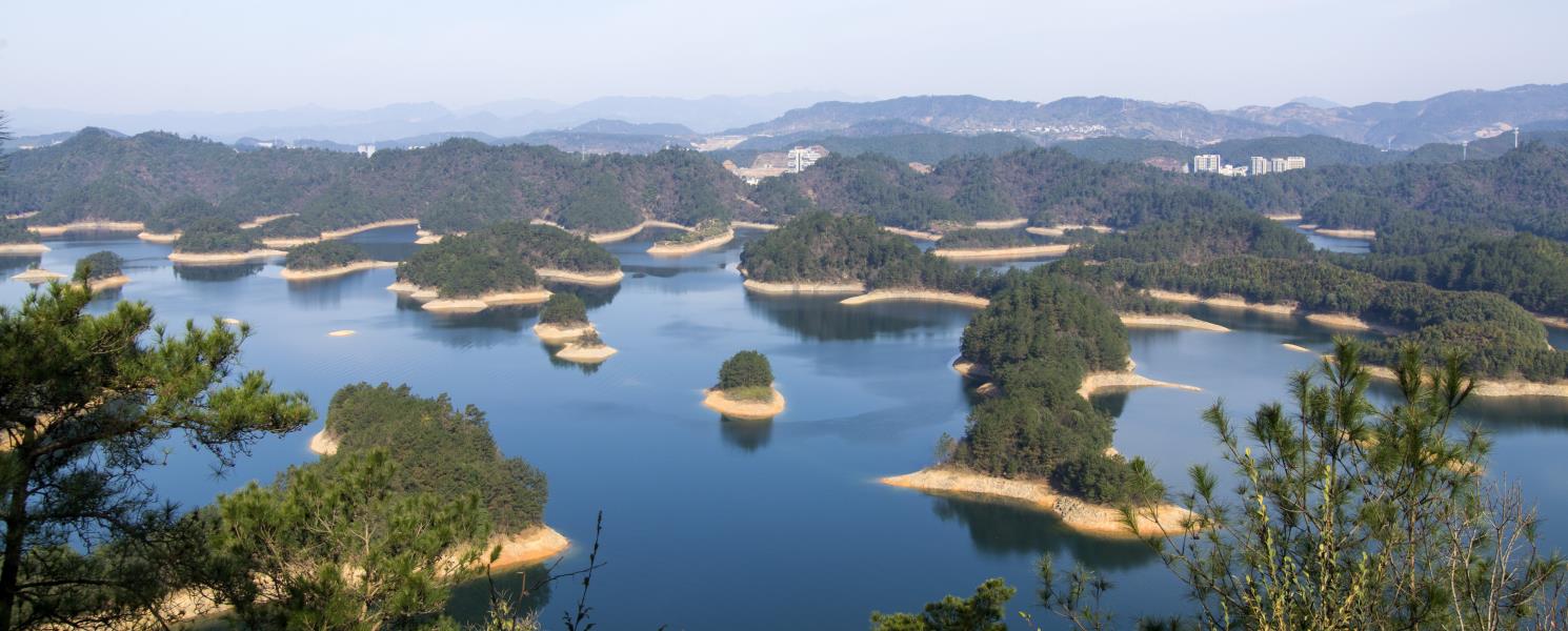 千島湖美景，煙波浩渺