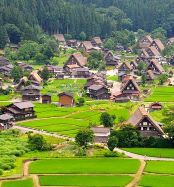 世界文化遺產－白川鄉合掌村