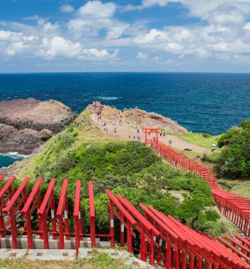 元乃隅稻成神社美景令人驚嘆