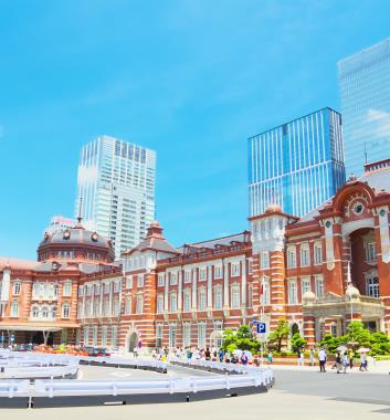 東京主要交通樞紐東京車站