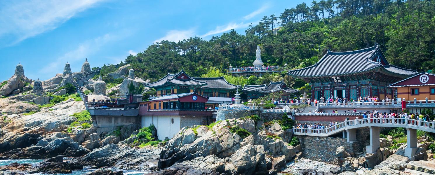 擁抱大海的海東龍宮寺