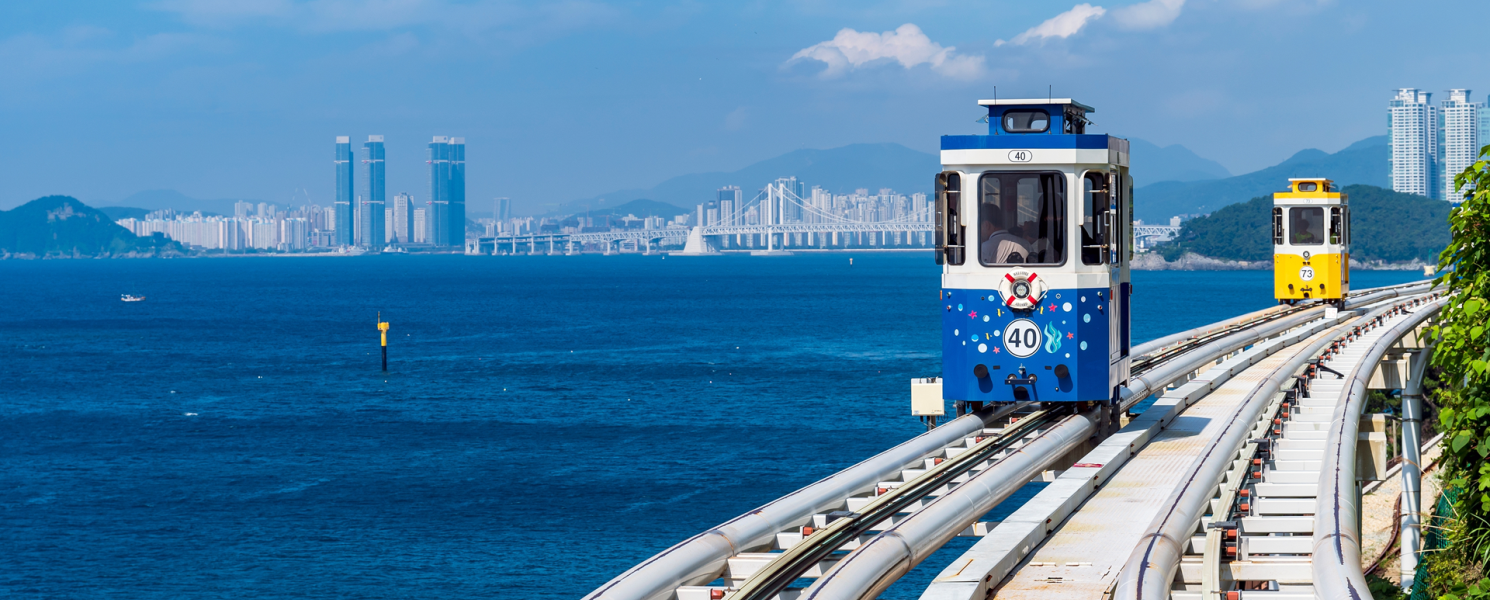 海雲台天空膠囊列車