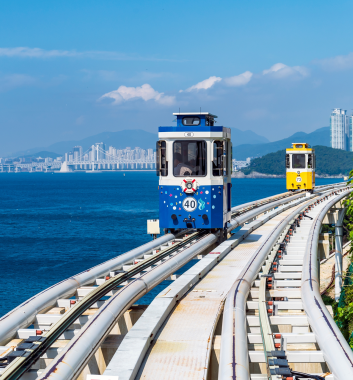 海雲台天空膠囊列車