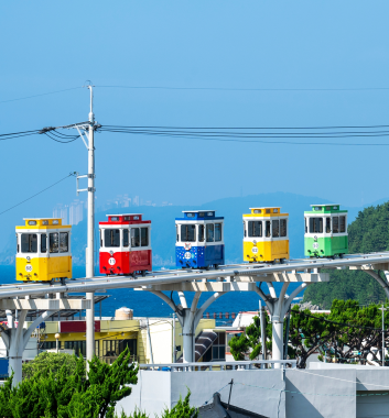 海雲台天空膠囊列車