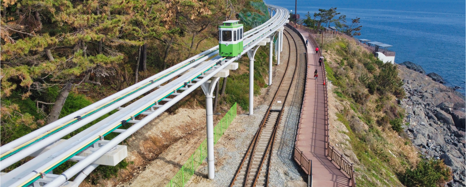 海雲台天空膠囊列車