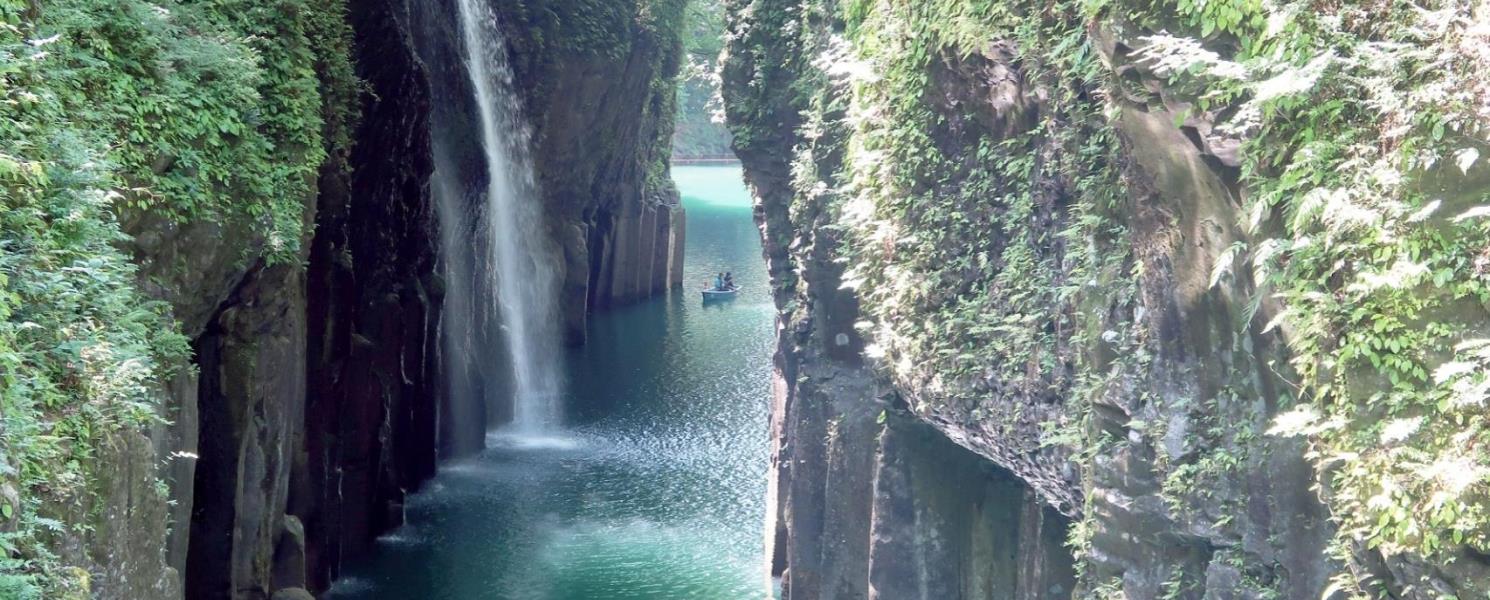 神話高千穗峽、真名井瀑布