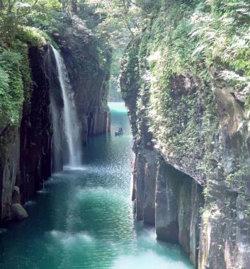 神話高千穗峽、真名井瀑布