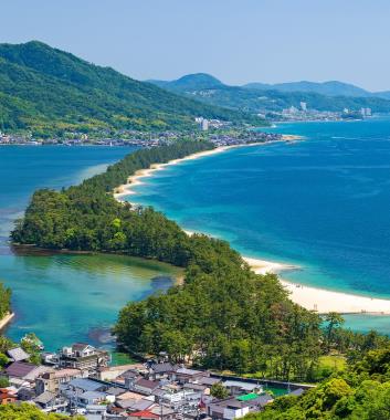 日本三景之一天橋立