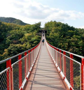 超吸睛～紺岳山吊橋 