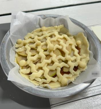 DIY製作蘋果派   